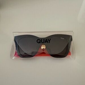 Quay Australia Dark Gray Sunglasses